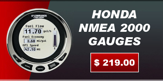 Honda outboard fuel flow meter #5