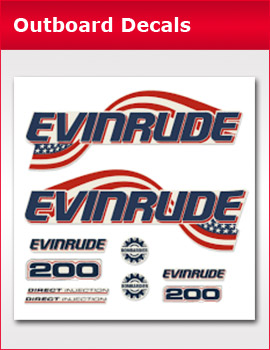 Evinrude Decals