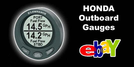 Honda outboard gauges