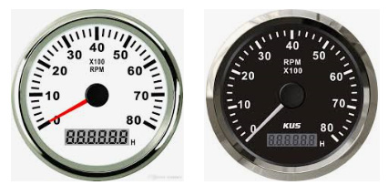 Boat RPM Gauge