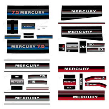 Mercury Dekaler Utombordare / År 1980 - 1989 / 2.2 - 220 HK