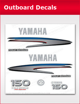 Yamaha Outboard Decals